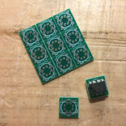 TO-99 Metal Can IC to DIP-8 Adapter Boards